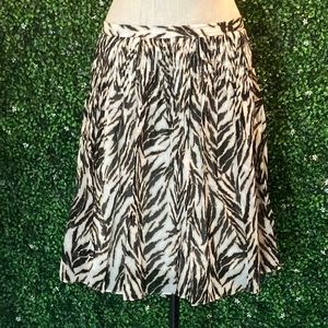 Talbots Animal Print Skirt